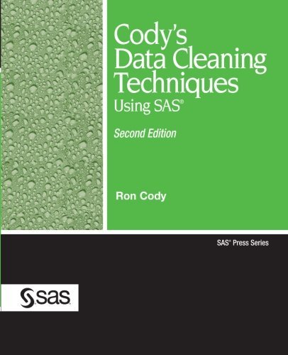 Cody's Data Cleaning Techniques Using SAS, Second Edition