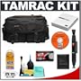 Tamrac 610 Pro System 10 Digital SLR Camera Bag (Black) + Accessory Kit for Canon Rebel T3, T3i, T1i, T2i, EOS 60D, 5D, 7D, Nikon D3000, D3100, D5000, D5100, D7000, D300s, Olympus Evolt E-5, E-30, E-620 & Sony Alpha A560, A580, A33, A35, A55