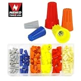 Buy Neiko Wire Nut - Connector Assortment - 107 Pieces, with Plastic Storage Case by Neiko