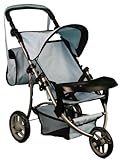 IMAGE OF Mommy & Me Boy Doll Stroller with adjustable handles & Free Carriage Bag