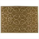 Annapurna Olive Green Contemporary Rug Size: 9' x 12'