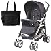 Peg Perego 2011 Pliko P3 Compact Stroller with Diaper Bag - Pois Black