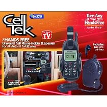 As Seen On TV Cell Tek Emson Hands Free Univeral Cell Phone Halder & Speaker