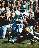 Lem Barney Autographed/Hand Signed Detroit Lions 8x10 Photo