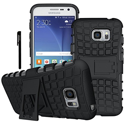 Galaxy S7 Active Case, OEAGO Samsung Galaxy S7 Active Case [Shockproof] [Impact Protection] Tough Rugged Dual Layer Protective Case with Kickstand for Samsung Galaxy S7 Active (Not for S7) - Black