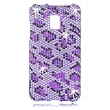 Talon 15914 Full Diamond Bling Phone Shell for LG Optimus 2X/P990/G2X (Leop ....