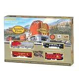 Bachmann Trains Santa Fe Flyer Ready-to-Run HO Scale Train Set by Bachmann Trains