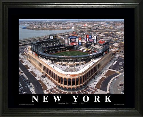 New York Mets - Citi Field - New Shea Stadium - Lg - Framed Poster Print