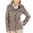Merona&reg; Herringbone Riding Jacket With Four Pockets - Brown