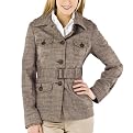 Merona&reg; Herringbone Riding Jacket With Four Pockets - Brown