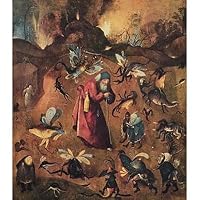 Hieronymus Bosch (Temptation of St. Anthony) Art Poster Print
