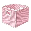 Badger Basket Company Folding Basket and Storage Cube in Pink