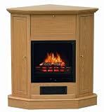 Stonegate QCM 979D Electric Fireplace Realistic fireplace set