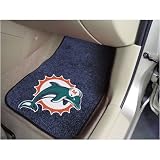 FANMATS 5790 NFL - Miami Dolphins Front Car Mat - 2 Piece