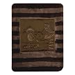 Tiddliwinks Safari Faux-Fur Stripe Blanket