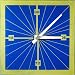 Obscurata Designer 24 Hour Numbered Analog Clock