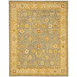 Safavieh Antiquities AT314A Blue 7'6 x 9'6 Hand-made Hand-spun Wool Rug