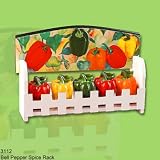 BELL PEPPER FIESTA HANGING SPICE RACK