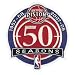 Detroit Pistons 50th Anniversary Logo Patch