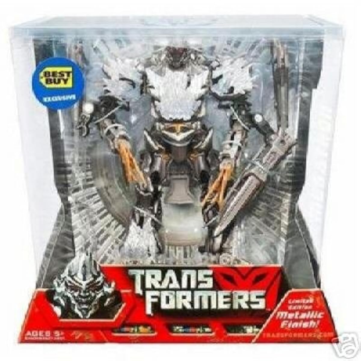 해외] 트랜스포머 무비 2007 보이저 사이즈 메가트론 [실버]-653569286868