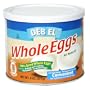 Deb-El Whole Eggs, 8-Ounce Containers (Pack of 6)