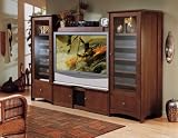 Entertainment Center Harmony Collection for Table Top TV - Corraline Maple