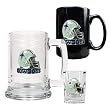 Dallas Cowboys 15oz Tankard, 15oz Ceramic Mug & 2oz Shot Glass Set - Helmet Logo NFL Football