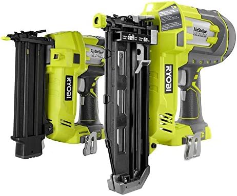 Factory Reconditioned Ryobi P325 18V 16GA and P320 18-Gauge Cordless 2 in. Brad Nailer ZRP325-ZRP320 (Battery and Charger NOT Included)
