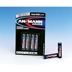 Ansmann Alkaline Batterie AAA Micro 4er Pack