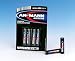 Ansmann Alkaline Batterie AAA Micro 4er Pack
