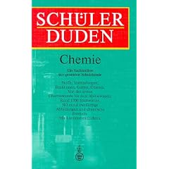 (Duden) Sch�lerduden, Die Chemie
