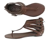 Jessica Simpson Women's Danson Closed Back Flat Sandal,Cedar Wood AmUSe,9.5 M US