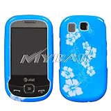 51R88EiWVBL. SL160  Blue Hibiscus Snap On Phone Protector Hard Case for Samsung Flight A797 AT&T