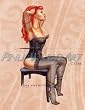 Orange Art Print Giclee' by Sara Horwath