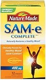 Nature Made SAM-e, 400 milligram Double Strength (12 Enteric Coated Tablets)