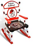 Georgia Bulldogs Kid's Wood Rocking Chair