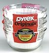 Pyrex Bakeware 6-Ounce Clear Custard Cups, Set of 4