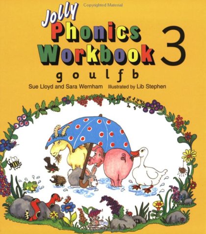 Jolly Phonics Workbook: g, o, u, l, f, b: G, O, U, L, F, B (Jolly Phonics)
