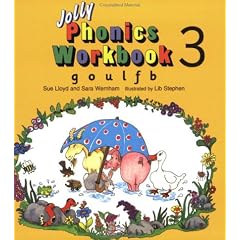 Jolly Phonics Workbook: g, o, u, l, f, b