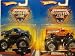 Hot Wheels Monster Jam Truck {2} = Iron Warrior & Backdraft Fire Truck ...1/64