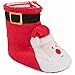 Santa Claus Christmas Bootie Slippers Red Boots for Baby Boys or Baby Girls