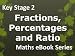 Primary School 'KS2 (Key Stage 2) Maths - Fractions, Percentages and Ratio - Ages 7-11' eBook