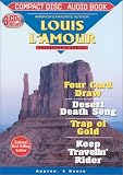 Review Media Books Audio Publishing  / Four Card Draw, Desert Death Song, Trap of Gold & Keep Travelin' Rider