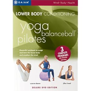 Mind Body Solutions for Lower Body Conditioning - Yoga   Balance Ball   Pilates by 