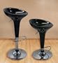 Set of (2) Brand New Black Barstools