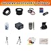 Supreme Accessory Package For The JVC GZ-HM1 Camcorder Package Includes Extended Life JVC BN-V823 Replacement Battery Pack, Rapid 110/220V Home & Car Charger, 8GB Hi Speed Error Free Memory, Professional Wide Angle Lens, Pofessional 3.5X Telephoto Lens, 3 Piece Pro HD Filter Kit, Video Light, Professional Tripod, Deluxe Carrying Case and More