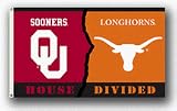 Oklahoma Sooners / Texas Longhorns Rivalry 3' x 5' Flag
