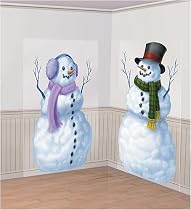 Snowman 65in Scene Setters 2ct