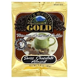 Black Mountain Gold, Coffee Ground Swiss Chocolate ALemond, 1.4-Ounce (30 Pack)