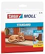 tesa 05559-00101-00 tesamoll Standard I-Profil Langlebige Schaumstoffdichtung  braun